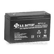 Стационарный аккумулятор AGM B.B. Battery BP12-6 (12 Ah 6V) фото