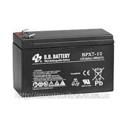 Стационарный аккумулятор AGM B.B. Battery BPX7-12 (7 Ah 12V) фото
