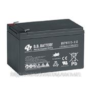 Стационарный аккумулятор AGM B.B. Battery BPS12-12 (12 Ah 12V) фото