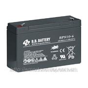 Стационарный аккумулятор AGM B.B. Battery BPS10-6 (10 Ah 6V) фото