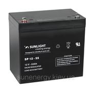 Аккумуляторная батарея SUNLIGHT (AGM) SPb12-55 фото