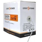 Кабель UTP LogicPower 4x2 Cat5e, CCA, 0,48mm, 305м фото