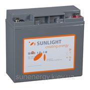Аккумуляторная батарея SUNLIGHT (GEL) SPg12-18 фото