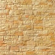 Искусственный камень — Каменная мозаика 11-140, цвет золотой песок фото