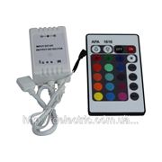 RGB-контроллер (12V, 72W, IR-ДУ, 24 кнопки)