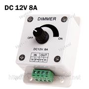 Диммер контроллер регулятор яркости светодиодов DC 12V-24V 8A одноканальный CAD-96254