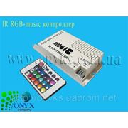 RGB Music-контроллер IR 60Вт 12В white (24 кнопки)