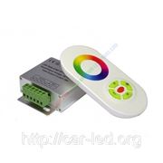Контроллер однозональный RF RGB 18А White (Touch) фото