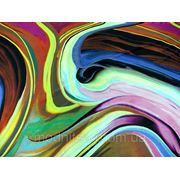 Атлас Волна (разноцвет) (арт. 0976) фотография