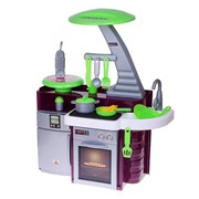 Игровой модуль «Кухня Laura» с варочной панелью, световые и звуковые эффекты, работает от батареек фотография