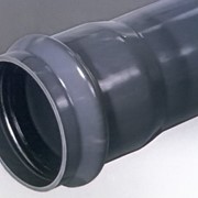 Труба ПВХ напорная 110х4.2х6000мм для водопровода фото