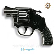 Пистолет Cobra Polizei 8-зарядный; стреляет пистонами;блистер фото