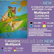 Картридж Ink CaNon MultiPack CLI-8Bk with chip for Pixma iP4200 фото