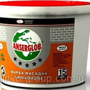 Краска силиконовая фасадная ANSERGLOB (Ансерглоб) 15 кг