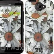 Чехол на HTC One X+ Ромашки v2 “2699c-69“ фотография