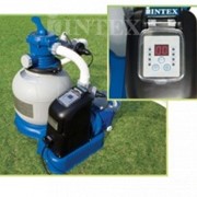 Песочный фильтр + хлорогенератор для очистки воды бассейнов Krystal Clear Combines INTEX 56682