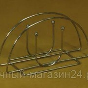 Салфетница металлическая, овальная, HY-F19 фотография
