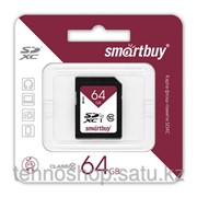 SDXC карта памяти Smartbuy 64GB Class10 SB64GBSDXC10