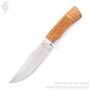 Нож Клык (95х18) орех. Арт.2041 фото