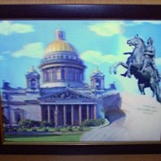 Картина в рамке 3D Гатчина-Приорат, арт. 7287/8** фото
