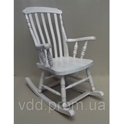 Деревянное кресло-качалка кресло-качалка белое