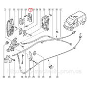 Пластиковый фиксатор раздвижной двери на Renault Trafic 01-> — Renault (Оригинал) - 82 00 075 742