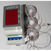 Амперметр трехфазный AMPER фото