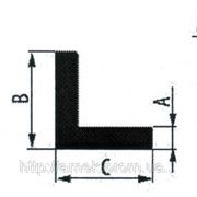 Уголок алюминиевый равносторонний 60 х2 мм фото