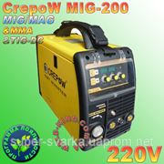 Инверторный полуавтомат MIG-200 CREPOW фотография