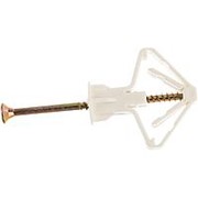 Полипропиленовый дюбель бабочка для пустотелых конструкций ЗУБР 4-301326 фото