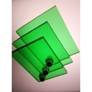 Монолитный поликарбонат КИВИ Зеленый 15 мм (1,525х2,05 м) Полигаль фотография