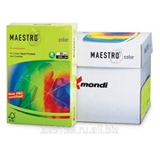 Бумага Maestro color А4, 80 г/м2, 500 л., неоново-зеленая Neogn