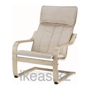 Кресло детское, березовый шпон, Алмос неокрашенный ПОЭНГ фото