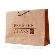 Бумажный пакет, сумка “PREMIER CLASS“ фото