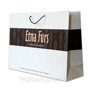 Бумажный пакет, сумка “Etna Furs“ фото