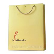 Бумажный пакет, сумка “Le Billionnaire“ фото