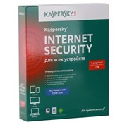 Антивирус Kaspersky Internet Security на 1 год на 5 устройств [KL1941RBEFS] (Box)