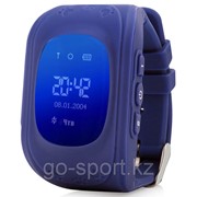 Умные детские часы Smart Baby Watch GPS Tracker Q50 (3 в 1: маяк - часы - телефон) blue (синие)