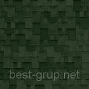 Битумная черепица SHINGLAS серия “Ультра“ коллекция “Джайв-Аккорд“. Цвет Зеленый фото