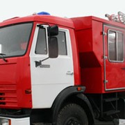 Автоцистерна пожарная АЦ 3,0-40 КамАЗ-43253 экипаж 7 чел. насос в заднем отсеке