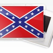 Магнит акриловый «Флаг Конфедерация»