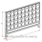 Плита забора 3ПБ 40-20 фотография