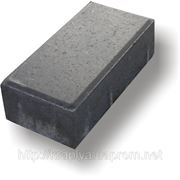 Тротуарна плитка"Кирпичик"(вібро/пресування,колір сірий) 100x200 h=60мм