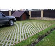 Парковочная решётка (500x500x80)цвет горчичный фото