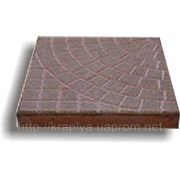 Тротуарна плитка"сегмент" 400x400x50