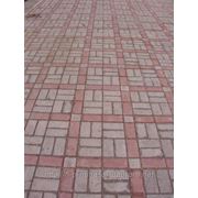 Плитка тротуарная “кирпичик“ цвет серый фото