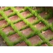 Тротуарная плитка Золотой Мандарин - эко (200x200x80) фото