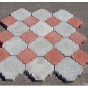 Плитка тротуарная “Лилия“ (двухцветная) фото