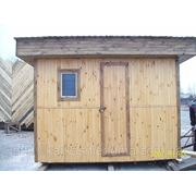 Сторожка - каркасный дачный домик (2м х 3м) фото