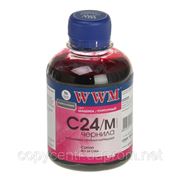 Чернила WWM для принтеров Canon C24/М (Magenta/Пурпурный)